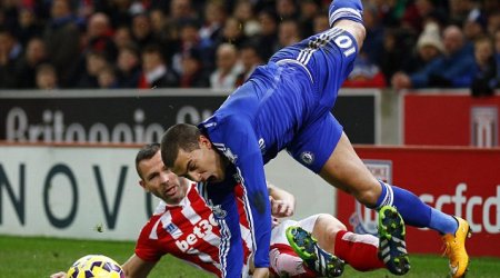 Hazard is the most fouled player in the Premier League this season