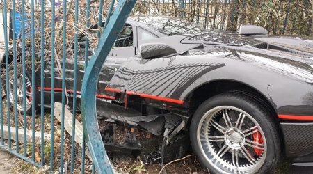 Sorry, I had a bit of a scrape with your £1million supercar