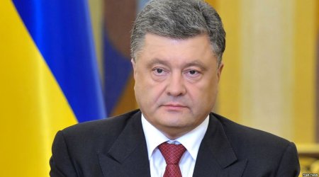 Pyotr Poroşenko ABŞ-dan hərbi yardım istədi