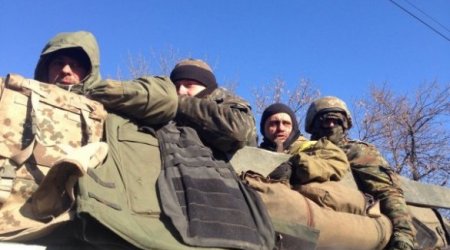Фото отступающих украинских войск