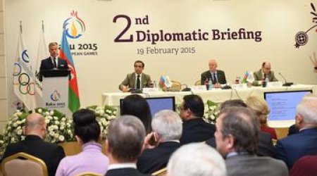 Baku 2015 European Games hosts second diplomatic briefing
