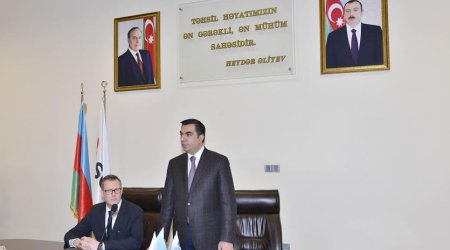 Bakı Ali Neft Məktəbi şirkətlə əməkdaşlıq müqaviləsi imzaladı