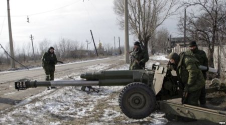 Ukraynanın şərqində atəşkəs rejimi pozulmaqda davam edir