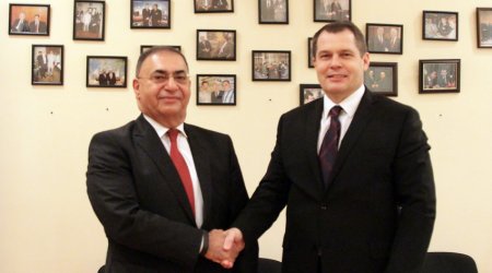 Asim Mollazade meets with Czech Ambassador Vitezslav Pivonka