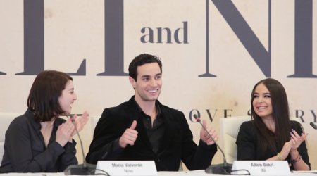 “Əli və Nino” filminin yaradıcı heyəti mətbuat konfransı keçirdi - FOTO