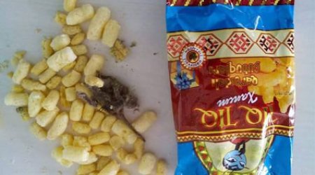 “Kukuruz”dan siçan çıxdı - FOTO
