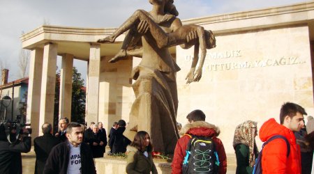 Ankarada Xocalı Muzeyi və Xocalı Abidəsinin açılışı oldu - Fotolar