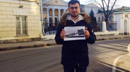 Азербайджанцы провели в Москве акцию протеста