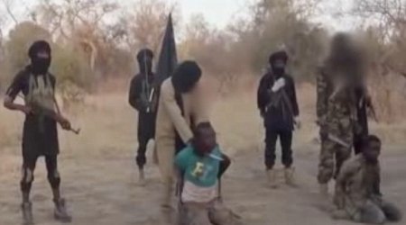 Boko Haram video shows two men being beheaded accused of spying