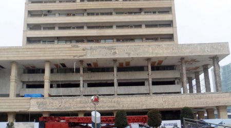 Dəmir yolu vağzalı yenilənir - Fotolar