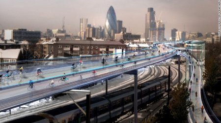 Amazing cycle super highways making bikes the transport of the future