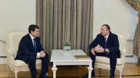 Azerbaijani President receives Russia’s presidential aide