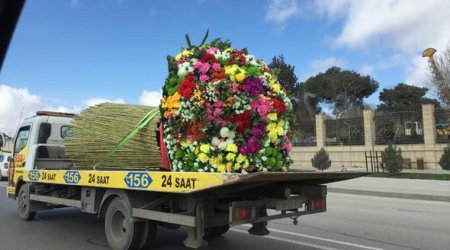 Qiyməti 17.500 manat deyildiyi gül buketi ilə bağlı – Açıqlama+Fotolar