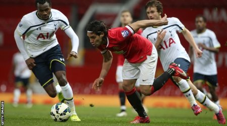 Radamel Falcao: Man Utd striker faces Tottenham Under-21s