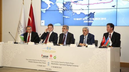 TANAP-ın payçıları bəlli oldu