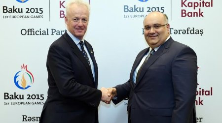 Baku 2015 European Games signs Kapital Bank as official partner