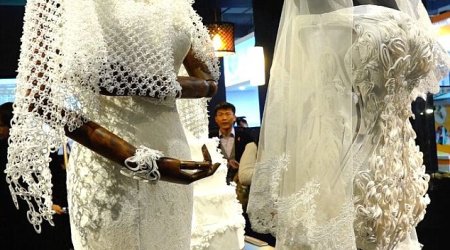 How 3D printed bridal dresses are about to change the face of wedding fashion