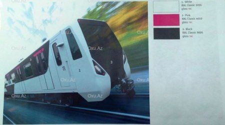 Yeni metro vaqonları Bakıya göndərildi - FOTOLAR