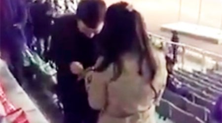 Необычное свадебное предложение в Баку