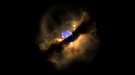 Star's birth glimpsed 'in real time'