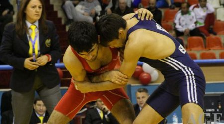 Азербайджанский борец победил в Стамбуле