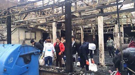 В Одессе сожгли кафе азербайджанца