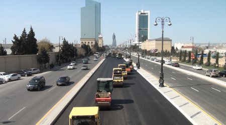 Sürücülərin nəzərinə: bu yolda təmir 3-4 günə yekunlaşır