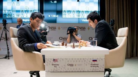 Twin Cities grandmaster leading elite chess tournament in Azerbaijan