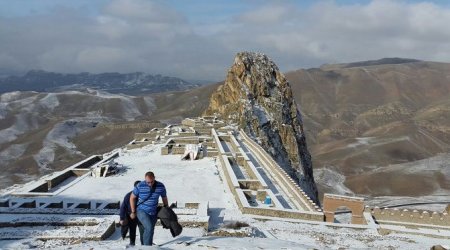 Azerbaijan: City of Julfa, home of Alinjagala castle