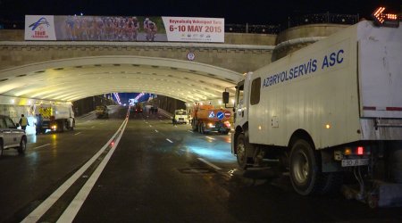 Heydər Əliyev prospektində təmir işləri yekunlaşdı - Fotolar