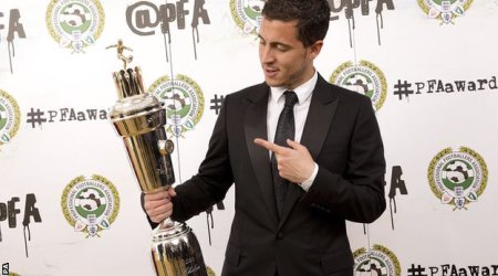 Chelsea's Eden Hazard named PFA Player of the Year