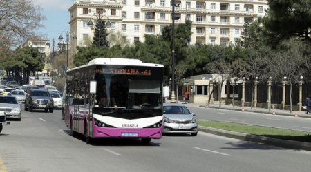 İctimai nəqliyyatın iş rejimində dəyişiklik