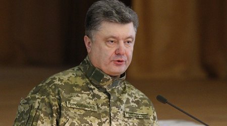 Poroşenkodan Krım və Donbas şərti