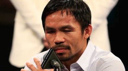 Manny Pacquiao blames shoulder injury for poor showing against Floyd Mayweather Jr