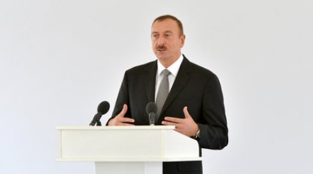 İlham Əliyev: Azərbaycan nəqliyyat qovşağına çevrilir