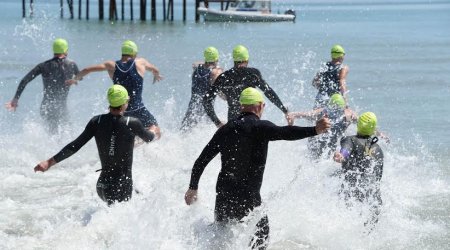 Baku 2015 hosts historic first ever triathlon