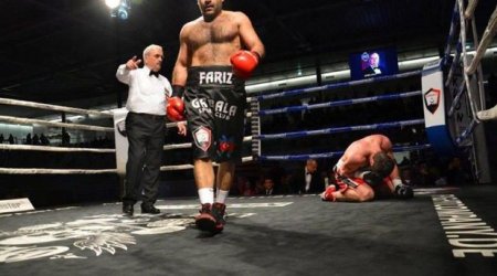 Фариз Мамедов отправил в нокаут белоруса