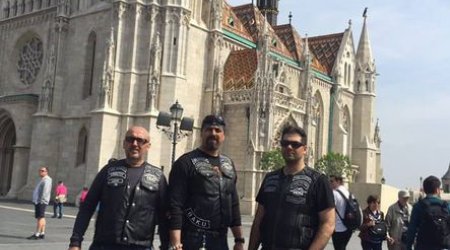 Азербайджанские байкеры-пропагандисты в Сан-Тропе