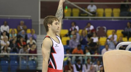 Азербайджанский гимнаст выиграл золотую медаль World Challenge Cup