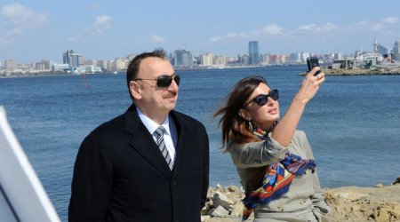 Prezident Veloparkın açılışında