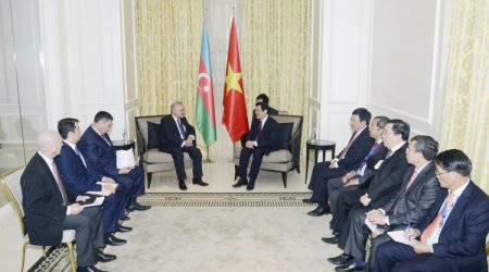 Artur Rasizadə Vyetnam prezidenti ilə görüşdü