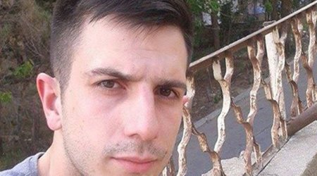 Yanan binadan özünü aşağı atan şəxsin kimliyi məlum oldu - FOTOLAR