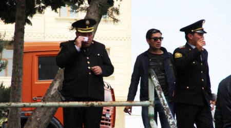 Yanmış bina yanğından 1 gün sonra - FOTO