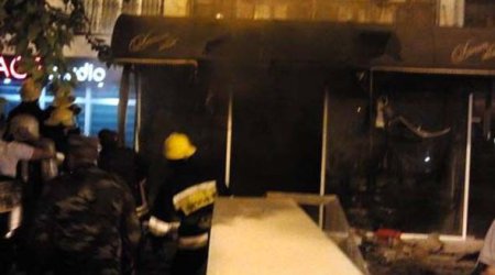 Пожар в Баку