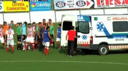 Смерть во время матча