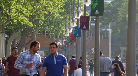 I Avropa Oyunları ab-havasında olan paytaxt küçələri - FOTOLAR