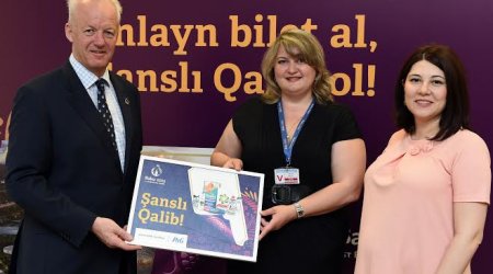 Baku 2015 and P&G announce third Lucky Winner