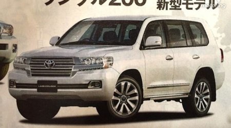 Фото новых Toyota Land Cruiser и Lexus LX