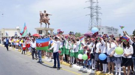 Flame of first European Games lit up in Khachmaz