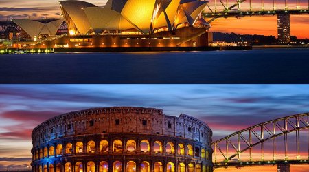 Bizarre design project reveals what iconic sights would look like in the wrong cities